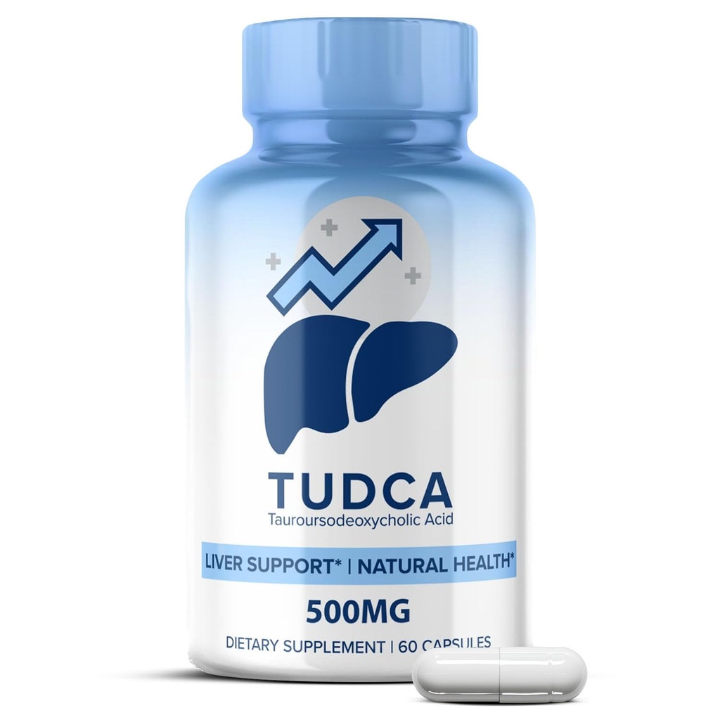 MaxLife Naturals TUDCA Liver Support Supplement 500mg – 60 Capsules Tauroursodeoxycholic Acid, Nerve Cell Function, Bile Salts Supplement for Liver & Gallbladder Support, Digestive Balance Formula