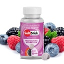 SaltStick Electrolyte FastChews - 60 karma Berry Chewable Electrolytes - Koşu ve Hydration için Salt Tabletler, Electrolyte Chews - 60 Kont