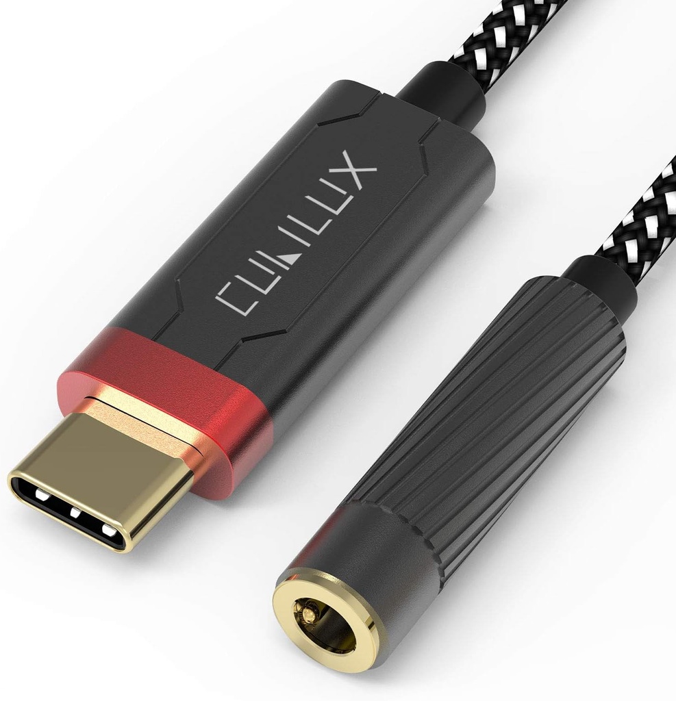 Cubilux HiFi USB C Kulaklık Amplifier with ESS9118EC DAC, USB C to 3.5mm Audio Adaptör for iPhone 15+/15, iPhone 15 Pro Max, iPhone 16/16Pro, Samsung S24/S23/S22 Tab S9/S8/S7, Pixel 8/7/6 Pro More