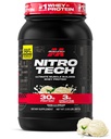 Muscletech Whey Protein Tozu (Vanilla Cream, 2.2 Pound) - Nitro-Tech Ultimate Muscle Building Formula Whey Protein Isolate - 30g of Protein, 3g of Kretine & 6.8g of BCAA - Ambalaj Vary