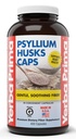 Yerba Prima Psyllium Husks Caps, 625 mg, 400 Capsules - Erkekler ve Kadınlar için Doğal Fiber - Düzenli Destek Tamamı