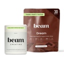 Beam Dream Sleep Toz & Tinatine Sche, Üçüncü Parti Doğal Uyku Yardımı ve Kurtarma Supplement'i Micronized Tinatine Monohidrat ile Test etti, Unflavored Pure Kretine Toz