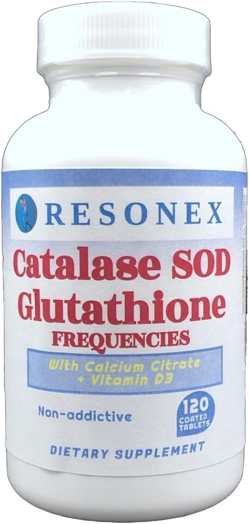 Catalase, Superoksi Dismutase (SOD), ve Glutathione Frequencies- 120 Tablet