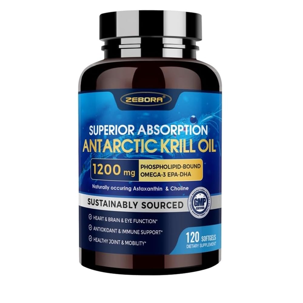 ZEBORA Krill Oil 1200mg