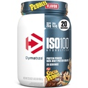 x Cocoa Pebbles ISO100 Whey protein Toz Isolate, 25g of protein, 20 Hizmet, 5.5g BCAAs, 120 Cal., Gluten Free, 1g Fat, 1g Sugar, 2g Carb