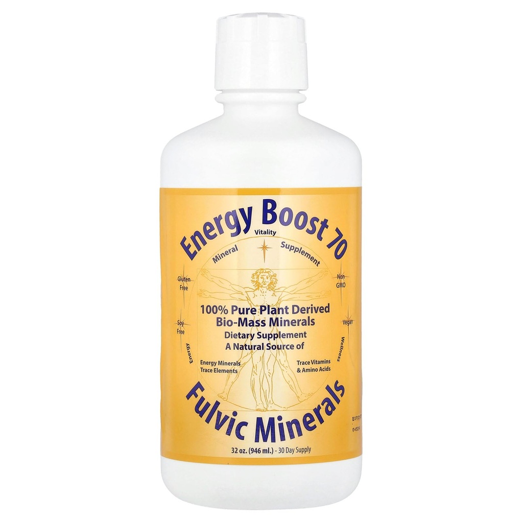 Enerji 70 Morningstar Minerals, Fulvic Minerals, 32 oz (946 ml)