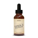 Lugol'un Çözümü% 2 1oz Glass Dropper Şişe. Contains P properties Iodide and Iodine, 30 ml