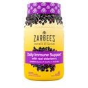 Zarbee’s Daily Immune Support* Gummies with Real Elderberry, Vitamins A, C, D3, E, Zinc, Antioxidants and Flavonoids, No Artificial Sweeteners or HFCS, Suitable for Ages 12 and Up, 60 Count Bottle