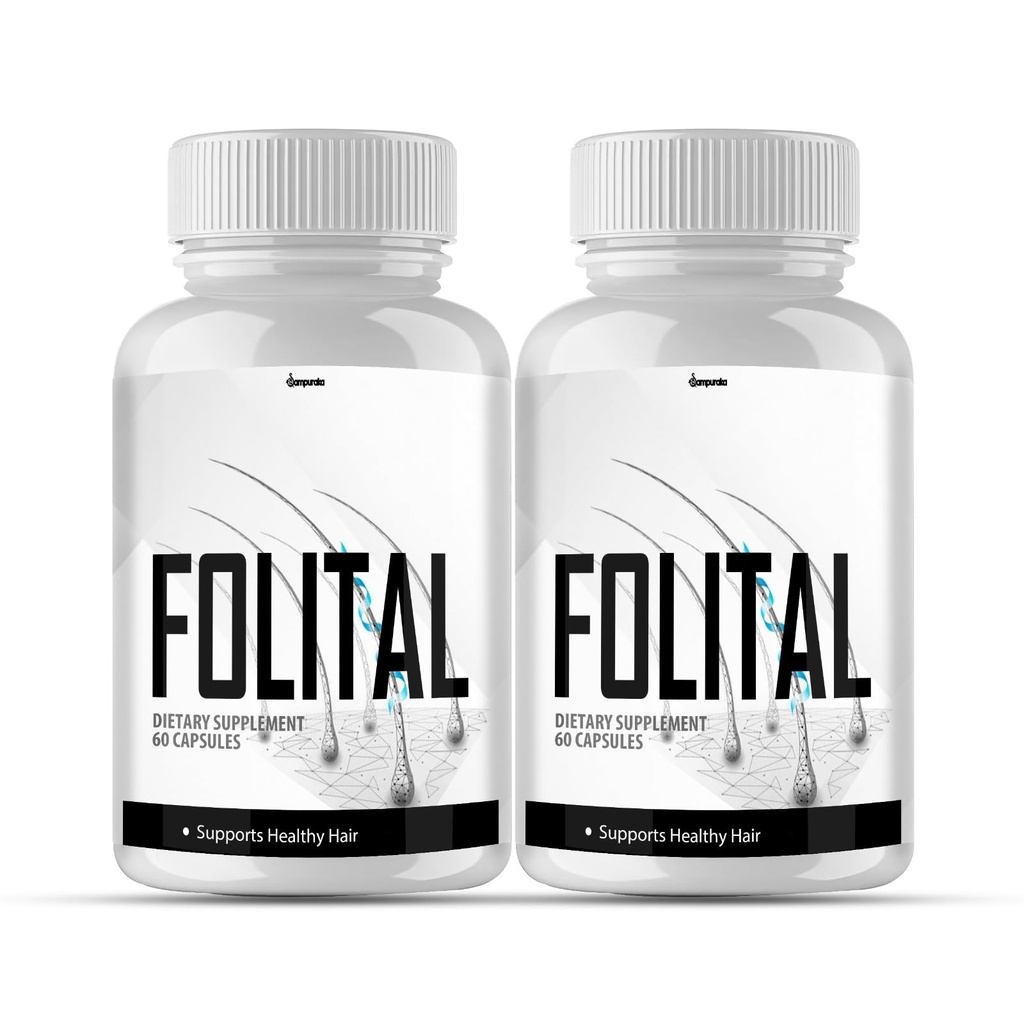 Folital Yeni Gelişmiş Formula Supplement - 2 Packs 60 Days Supply