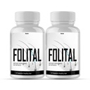 Folital Yeni Gelişmiş Formula Supplement - 2 Packs 60 Days Supply
