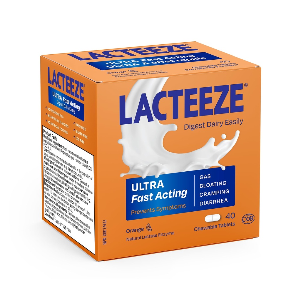Lacteeze Ultra Digestive Enzyme Caplet