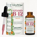 Sıvı B12 Vitamin Sublingual – All-Do Doğal Sıvı Vitamin Vegan B12 Drops – Non-GMO Adenosylcobalamin Mecobalamin B12 Supplement – Immune System, Metabolism, Enerji ve Odaklığınızı güçlendirin!