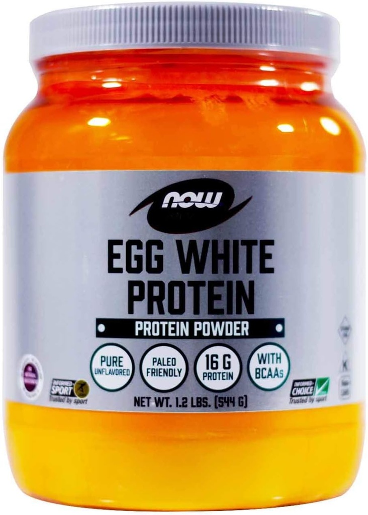 Şimdi Gıdalar Yumurta Beyaz Protein, 1.2 lbs2 Paketi