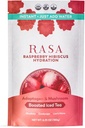 Rasa Raspberry Hibiscus Hydration | Organik Boosted Iced Tea with Adaptogens and Mushrooms | Gluten-Free, Premium Electrolyte Toz Iz / 24 Hizmet)