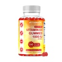 Vitamatic Sugar Free Vitamin D3-120 Pectinive Gummies - Great Taste - Sağlıklı Bones, Mood & Immune System Function - Non-GMO - 120 Hizmet (1000 IU)