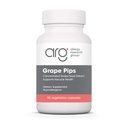 Alerji Araştırma Grubu Grape Pips - Grape Tohumksiyonu, Proanthocyanidins, Polyols, Herbal Supplement, Organik, 300 mg Capsules - 90