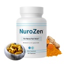 Nerve Support Supplement – Alfa Lipoic Acid, B1, B6, B12, MSM'nin Pureblend, Turmeric – Advanced Neuropati Nerve Health, Tingling & Discomfort Relief – 120 Capsules