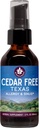 WishGarden Herbs Cedar-Free Texas Anti Allergy & Sinus - Plant-Based Herbal Alerji Yardımı Yetişkinler için Yardımlar Soothe Cedar Fever Belirtileri, Bölge 5 Alerji Formula, Texas Cedar Alerjisi Ayakları, 2oz