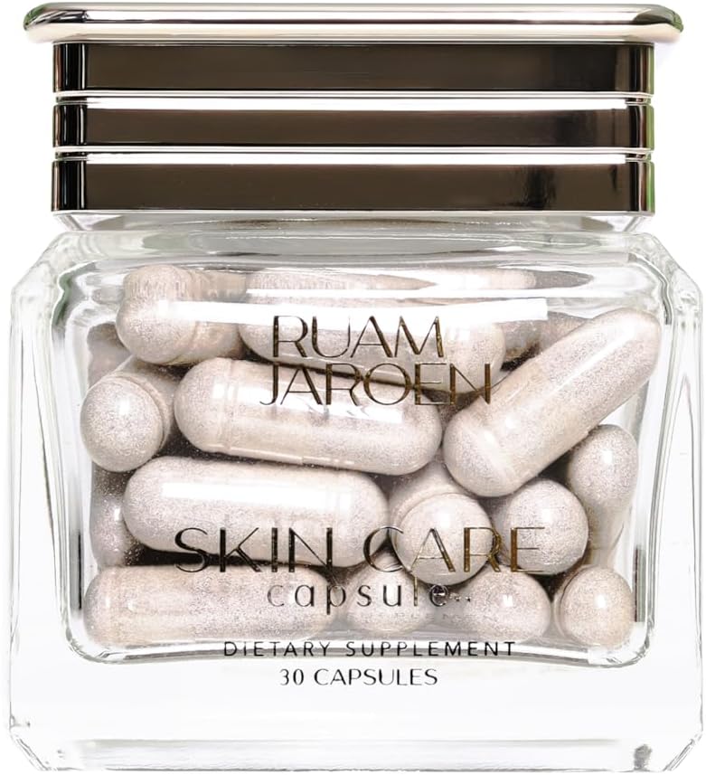 Skincare Capsule-Multivitamin for Support Skin - Hyaluronic Acid, Collagen ve Niacinamid içeriden, Sağlıklı Glow Skin için Tamam.