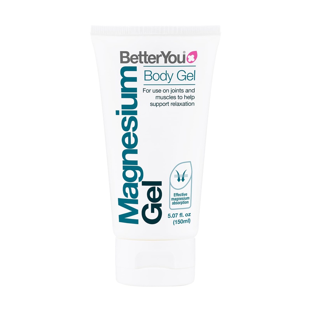 Better You Gel - Rahatlama Kas Rub - Etkili Abhidrasyon için Topical Magnezyum - Tense Ortak Destek ve Sore Kas Relief - 5.07 oz
