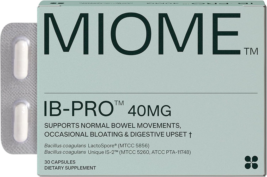 IB-PRO Bacillus Coagulans Probiyotik - 2-1 Lactospore & Unique, Occasional Constipation, Bloating & Digestive Upset - 3rd Parti Onaylandı - 30 Capsules