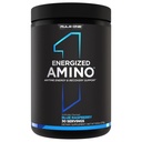 Kural 1 Proteinler Enerji ve Kurtarma Desteği BCAAs, Glutamine, Citrulline, Beta Alanine, Caffeine from Green Coffee and Tea Leafs (Mavi Raspberry, 30 Hizmet)