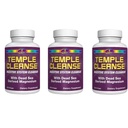 7 Işık Tapınağı Cleanse|3-Pack Special, Magnezyum-Based Colon Cleanse Detox, Relieves Occasional Constipation with No Gas or Bloating, Body Detox and Cleanse for Women & Men