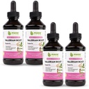 Maxx Herb Valerian Root Extract - Max Strength, Liquid Valerian Root Absorbs Daha Fazla Kapsüller, Rahatlama ve Dinlenmek için, Alkol Özgür - 4 Şişe, 4 Oz Her (240 Hizmet)