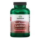 Swanson Sunflower Lecithin - Herbal Supplement Sağlıklı Beyin Fonksiyonlarını Geliştirmek - Doğal Formula Kalp Sağlığı ve Sağlıklı Lipid Dengesi - (90 Softgels, 1200 mg Her)