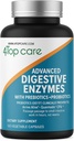 H4U Digestive Enzymes: Probiyotikler, Prebiyotikler ve Her iki Kadın ve Erkekler için Enzymes. Bu Vegetarian Digestive Enzyme Supplement 180 Capsules.