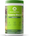 Amazing Grass Greens Mix Energy: Smoothie Mix, Super Greens Toz & Plant Based Caffeine with Matcha Green Tea & Beet Root Toz, Lemon Lime, 60 Hizmetler (Pazar May Vary)