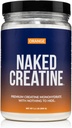 NAKED Pure Micronized Orange Kretine Monohidrat - 36 Hizmet - 500 Grams, 1.1Lb Bulk, Vegan, Non-GMO, Gluten Free, Soy Free. Aid Strength Gains, Nomixs
