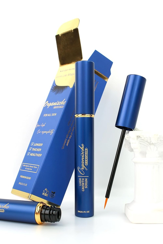 Organik Gözlash Büyüme Serum, Achieve Your Dream Lashes Doğal, Hızlı Lash Enhancing Serum, USA