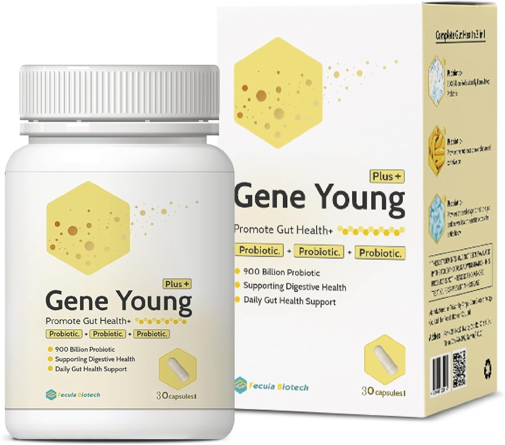 Gut Health | 3in-1 Daily Prebiyotik, Probiyotik, Postbiyotik for Digestive Health, Bloat & Immune Support | 30 Capsules