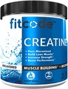 Krecode Tinatine Monohidrat 5 Pure Micronized Kre Binası, Recovery, Strength & Stamina, Unflavored Toz, 60 Hizmetler