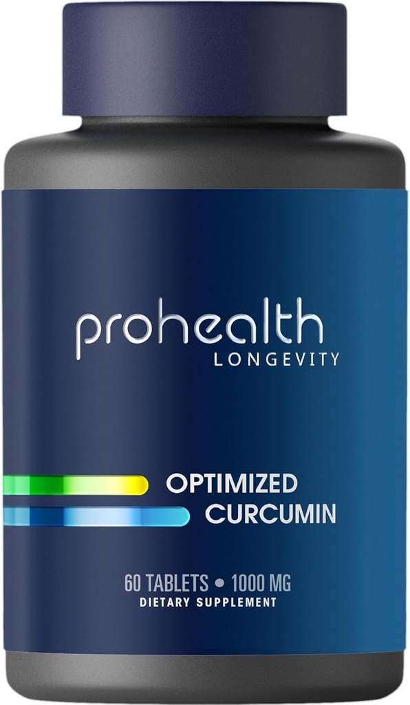 ProHealth Longevity Optimized Curcumin Longvida® - 1000 mg, 60 Tabletler