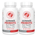 Silver Fern Ultimate Probiyotik 2Pack – Kadınlar ve Erkekler için Probiyotikler – 8 Milyar CFU Spore-Forming Gut Health Supplement – DNA TYYİ, Vegan Probiyotik, Raf-Stable, High Survivability – 120 Capsules