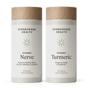 Stonehenge Health Dynamic Nerve + Dynamic Turmeric Sche Supplements to Support Comfort, Tingling, Numbness, Yanan