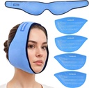 4 Reusable Hot Cold Gel Packs, Bilge Dişler Buz Paketi Tonsillektomi, TMJ, Tooth Ekstraksiyon, Jaw Pain, Oral Cerrahi, Kozmetik Enjeksiyon
