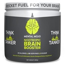 Nootropic Brain ATM (90 hizmet) Nootropic Drink Mix & Brain Supplement - Beyin Yakıtı Enerji, Focus & Memory - Zero Calories, Sugar Free - Kiwi Strawberry