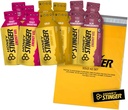Honey Stinger Organic Energy Gels – Variety Pack with Sticker­ – 12 Count – 4 of Each Flavor – Energy Source for Any Activity – Acai Pomegranate, Gold & Fruit Smoothie