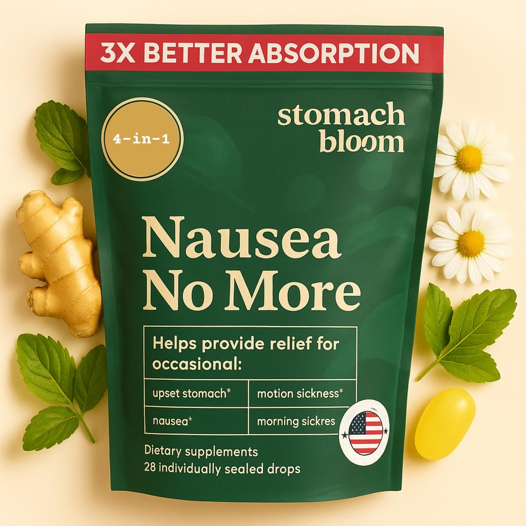 Nausea Relief için hızlı bir şekilde Ginger | Hamile Nausea ve Sabah ve Hastalık için Herbal Yardımı | Ginger, Lemon, Spearmint & B6. 28 Bireysel olarak Ölmüş Drops.