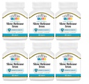 21. Yüzyıl Yavaş Yayın Demir Tabletleri - 60 ct, 6 Paket - Ambalaj Vary