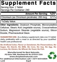Chromium Picolinate 200 mcg & Vitamin C 1000 mg