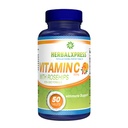 Herbalxpress Vitamin C 500 mg ile Rose HIPS, Ascorbik Asit & Citrus Bioflavononononokları 50 Tablet (1 Tub) - Güçlü Duo: - Immune Sisteminizi artırmak için bir Complementary Yaklaşım.