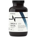 Triple Strength Omega 3 Fish Oil 4200 mg - Burpless | 2200 mg of Omega 3 Fatty Acids | 1200 mg EPA + 900 mg DHA | En İyi Temel Fatty Asits | Wild Caught / Sea Fish, Lemon Flavored - 240 Softgels