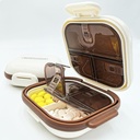 Katlanabilir Küçük Pill davası 7 Büyük Karşılaştırma ile, Purse için Günlük Pill Box'ı açın, Seyahat Pill Organize Pill Konteyner Pill Kazananları Vitaminler, Tamamlar ve İlaçlar (Beige)