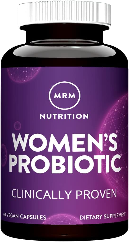MRM Beslenme Kadınları Probiyotikler | Intestinal + Immune Health | Prebiyotiks + postbiyotikler | Klinik Proven| 25 Milyar Hücreler | Gut Health| Raf Stable | 30 Servisler