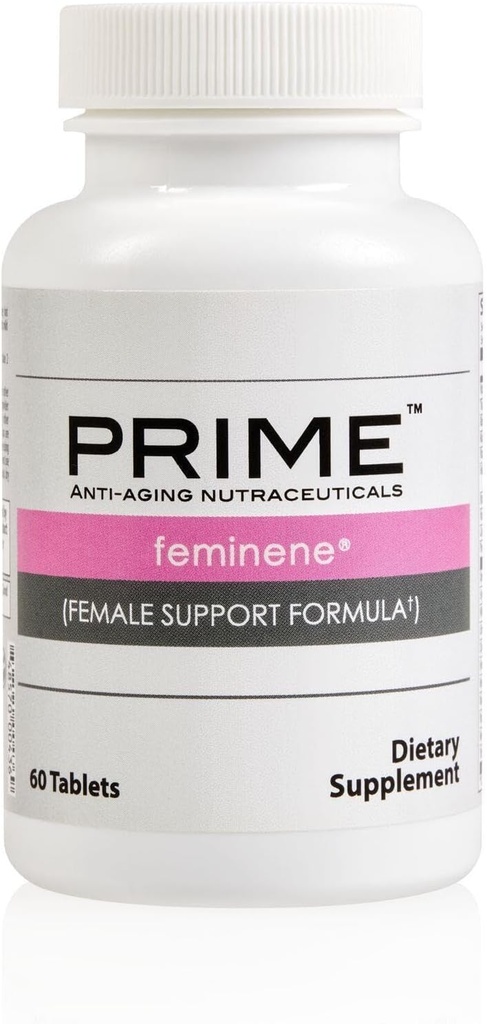 Feminene Female Support, Helps to Reduce Hot Flashes & Night Sweats Associated with Menopause, Helps Stabilize Mood | Prime by Market America (30 Servings)