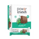 Power Crunch protein Wafer Bars, Yüksek Protein Snacks with Delicious Taste, Chocolate Mint, 1.4 Ounce (12 Count)